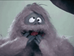 Biting Nails Nervous Abominable Snow Monster GIF