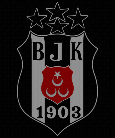 BJK 1903 Black And White Logo With Lightning Bolt GIF