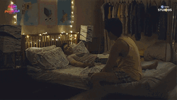 Bl Couple Hugging Each Other GIF