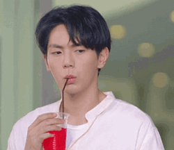 Bl Thai Series Man Drinking GIF