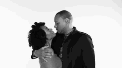 Black American Couple GIF