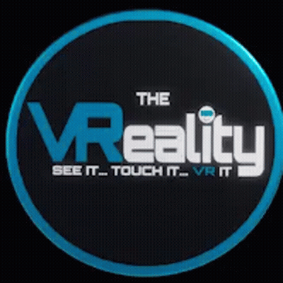 Black And Blue Circle Saying The Reality GIF