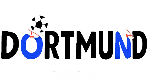 Black And Blue Dortmund Logo Sticker