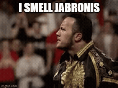 Black-And-Gold Man Says I Smell Jabronis GIF