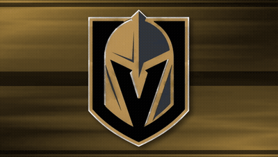 Black And Gold Shield With Helmet And V GIF