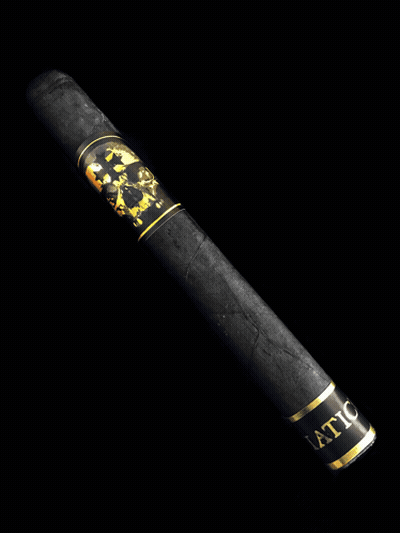 Black And Gold Viati Cigar GIF