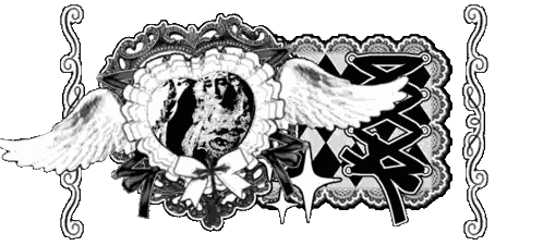 Black And White Angel Drawing With Wings Sticker