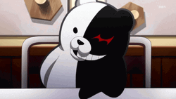 Black And White Animated Bear GIF