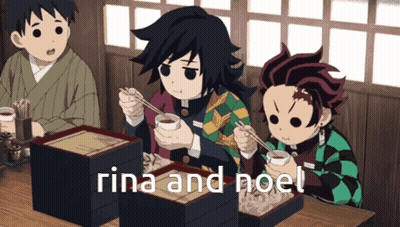 Black And White Anime Character With Red Eyes And Earrings GIF