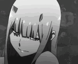 Black And White Anime Darling In The Franxx GIF
