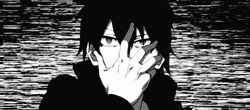 Black And White Anime Kagerou Project Glitch
