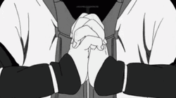 Black And White Anime Naruto Minato Namikaze GIF
