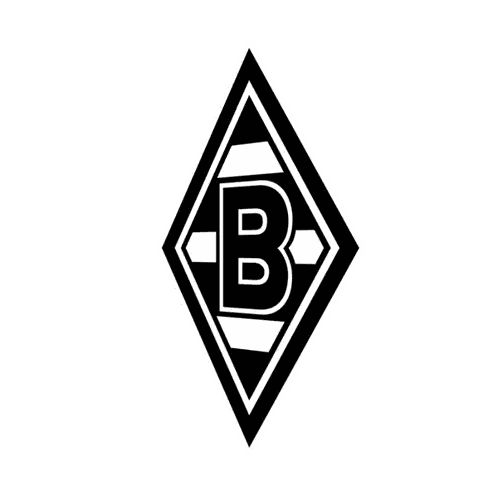 Black And White B Logo Sticker