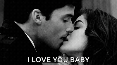 Black And White Baby In Cardigan GIF