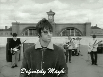 Black And White Band Definitely Maybe GIF