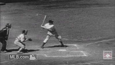 Black And White Baseball Game MLB.com Logo GIF