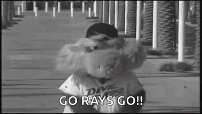 Black And White Baseball Player With Hat GIF