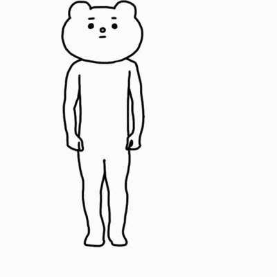 Black And White Bear With Roger That GIF