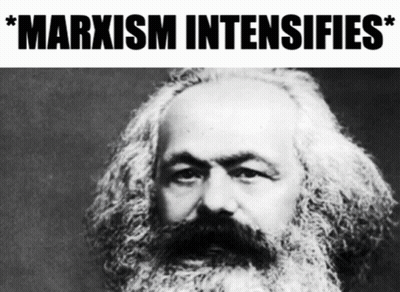 Black And White Bearded Man Marxism Intensifies GIF