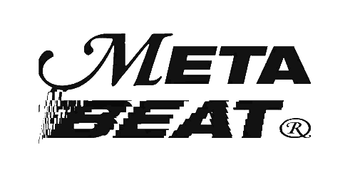 Black And White Beat Logo Sticker