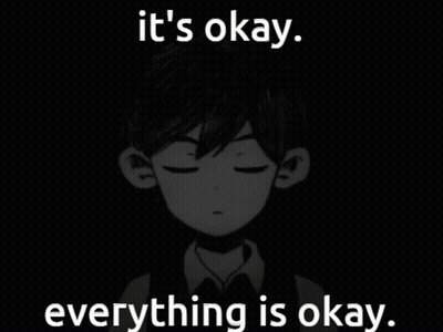 Black And White Boy It's Okay Everything Is Okay GIF