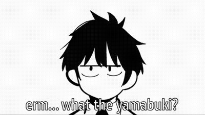 Black And White Boy Saying Erm What The Yamabuki GIF