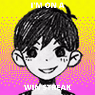 Black And White Boy Saying I'm On A Win Streak GIF