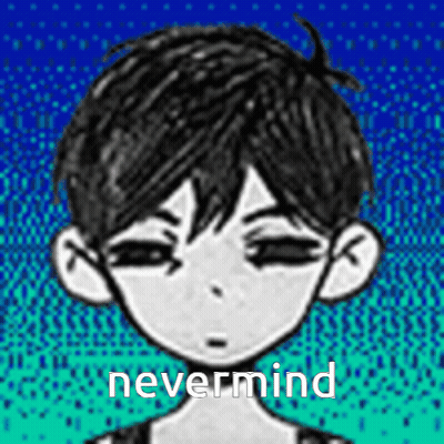 Black And White Boy Saying Nevermind GIF