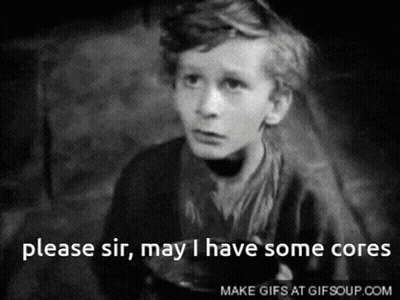 Black And White Boy Saying Please Sir May I Have Some Cores GIF
