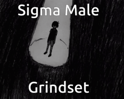 Black And White Boy Sigma Male Grindset GIF