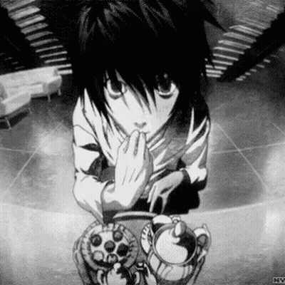Black And White Boy Sitting At Table With Teapot And Cake GIF
