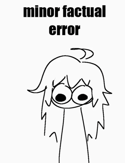 Black And White Cartoon Minor Factual Error GIF