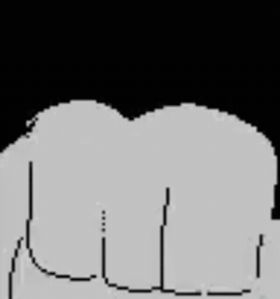 Black And White Cartoon Two Mimes Derpyman GIF