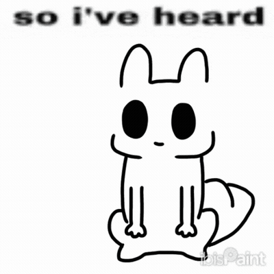 Black And White Cat Saying So I've Heard GIF