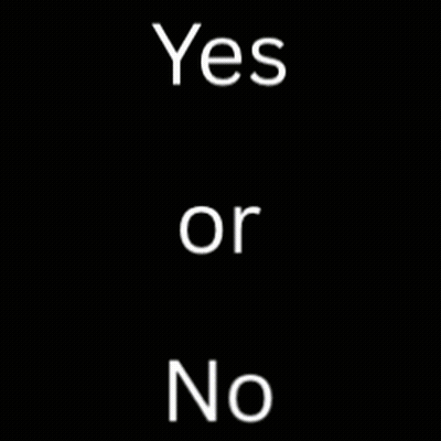 Black And White Cat Saying Yes Or No GIF