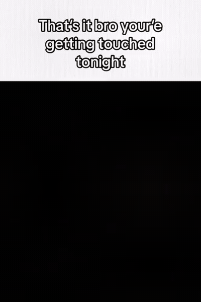 Black And White Cat That's It Bro You're Getting Touched Tonight GIF