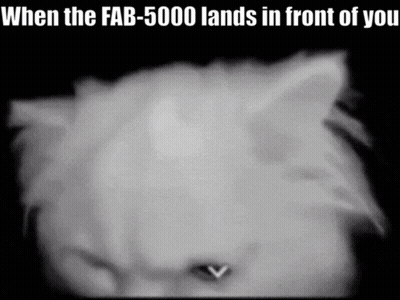 Black And White Cat When The Fab-5000 Lands GIF