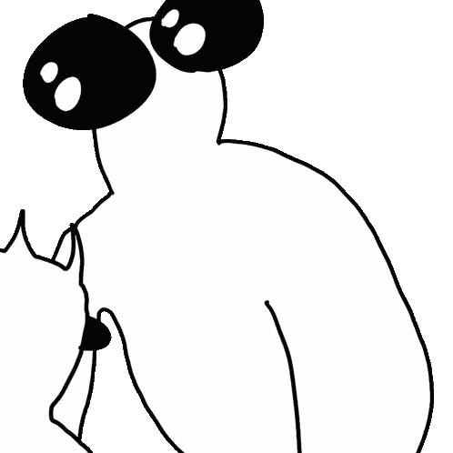 Black And White Cat With Crown Sticker