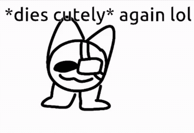 Black And White Cat With Sunglasses Dies Cutely Again LOL GIF