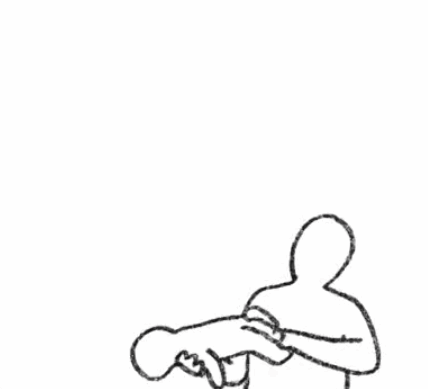 Black And White Chicken Drawing GIF