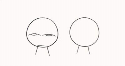 Black And White Circle With Lines GIF
