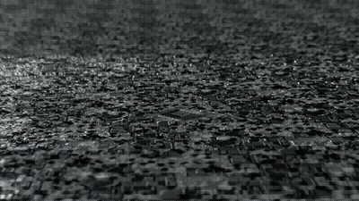 Black And White Computer Chip GIF