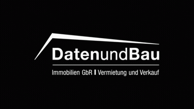 Black And White Datenund Bau Logo GIF