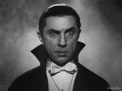 Black And White Dracula GIF
