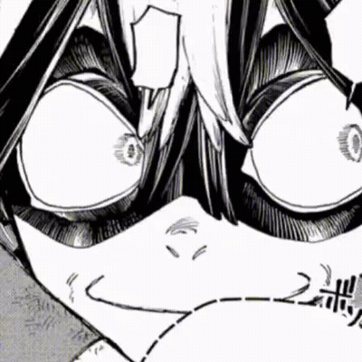 Black And White Drawing Face With Large Eye GIF