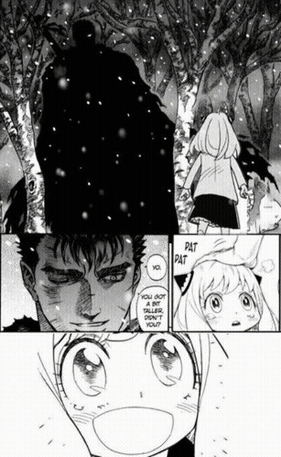 Black And White Drawing Man And Girl Pat Pat GIF