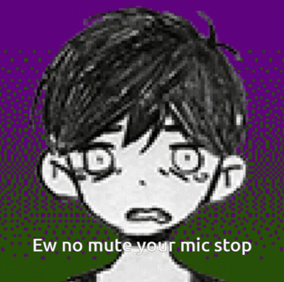 Black And White Drawing Of Boy With Purple Background GIF