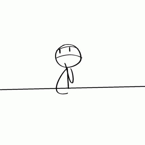Black And White Drawing Of Cartoon Character With Crown GIF