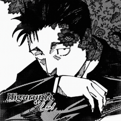 Black And White Drawing Of Man Higuruma De Lel GIF