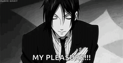 Black And White Drawing Of Man In Suit And Tie GIF